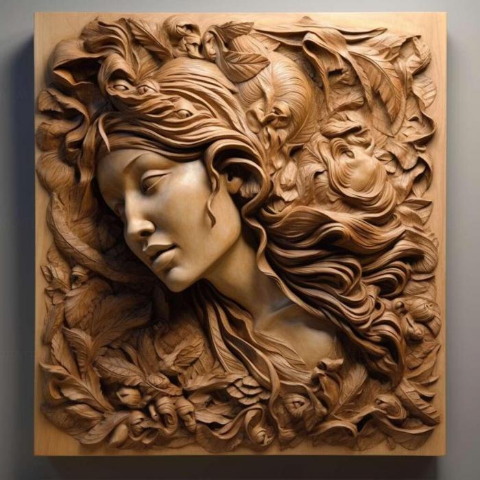 نموذج ثلاثي الأبعاد لآلة CNC 3D Art 